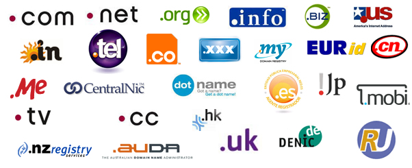 logo web hosting and domain registration